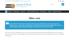 Desktop Screenshot of brand-xfilms.de
