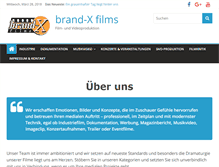 Tablet Screenshot of brand-xfilms.de